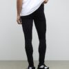 Svart spray-on-jeans Svart spray-on-jeans