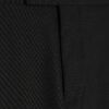 Svart stretchig slim fit-kostymbyxa