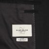 Svart stretchig slim fit-kostymjacka