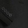 Svart stretchig slim fit-kostymjacka