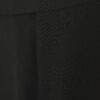 Svart stretchig slim fit-smokingbyxa