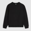 Svart sweatshirt med normal passform
