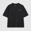 Svart T-shirt i oversized-modell