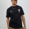 Svart T-shirt med normal passform och Penrose-vapen