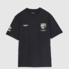Svart T-shirt med normal passform och Penrose-vapen