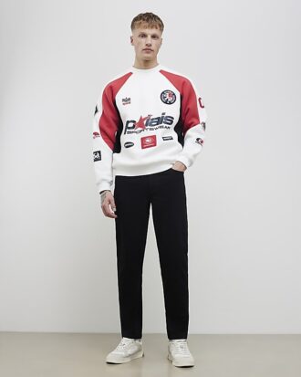 Svart tapered fit-jeans Svart tapered fit-jeans