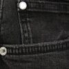 Svart tvättade slim fit-jeans