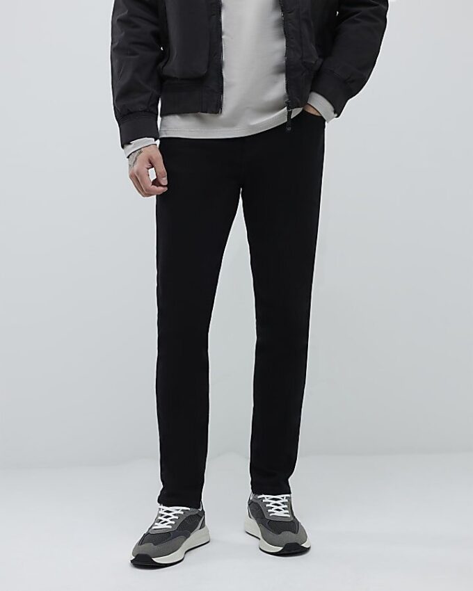 Svart Ultimate skinny fit-jeans Svart Ultimate skinny fit-jeans
