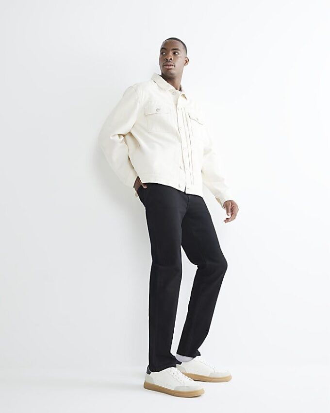 Svart Ultimate slim fit-jeans Svart Ultimate slim fit-jeans