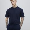 Vit 3-pack T-shirt med normal passform och ränder