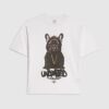 Vit Frenchie-T-shirt för pojkar