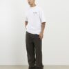 Vit Montpellier-T-shirt med blommönster