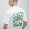 Vit Montprix Truck T-shirt med normal passform