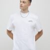 Vit Montprix Truck T-shirt med normal passform