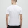 Vit muskelfit T-shirt