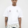 Vit oversized Chicago Pinup-T-shirt