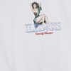 Vit oversized Chicago Pinup-T-shirt