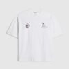 Vit oversized Chicago Pinup-T-shirt