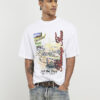 Vit oversized Fuel The Fury-T-shirt