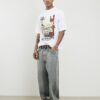 Vit oversized Fuel The Fury-T-shirt