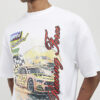Vit oversized Fuel The Fury-T-shirt