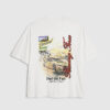 Vit oversized Fuel The Fury-T-shirt