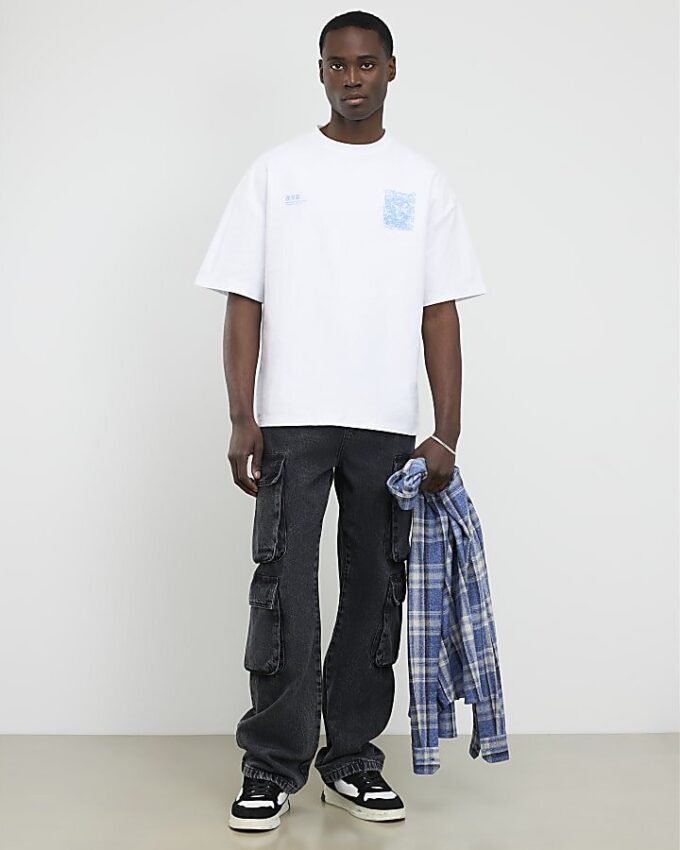Vit oversized Kagawa Dragon T-shirt