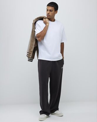 Vit oversized-passform, 3-pack T-shirts