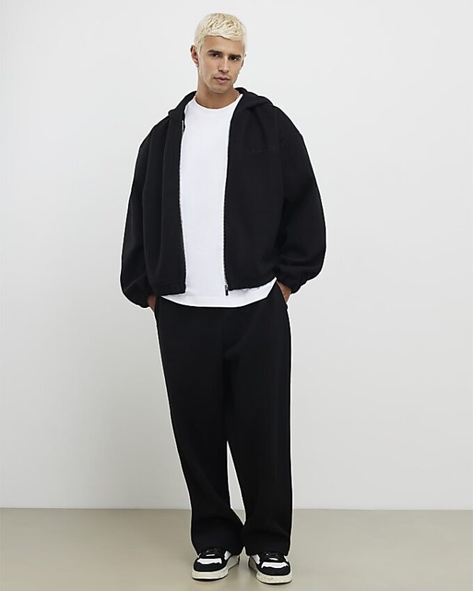 Vit oversized-passform, 3-pack T-shirts