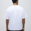 Vit oversized-passform, 3-pack T-shirts