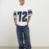 Vit oversized-passformad 72 T-shirt