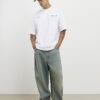 Vit oversized Sanctuaire-T-shirt
