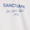 Vit oversized Sanctuaire-T-shirt