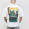Vit oversized Tokyo Car T-shirt