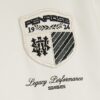 Vit Penrose Crest T-shirt med normal passform