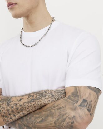 Vit Regular Fit kortärmad T-shirt 3-pack