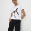 Vit Sketchy Foil Leopard Bow T-shirt
