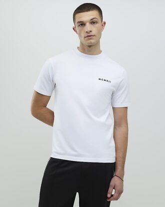 Vit slim fit MCMXII T-shirt
