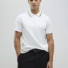 Vit slim fit-polotröja Vit slim fit-polotröja