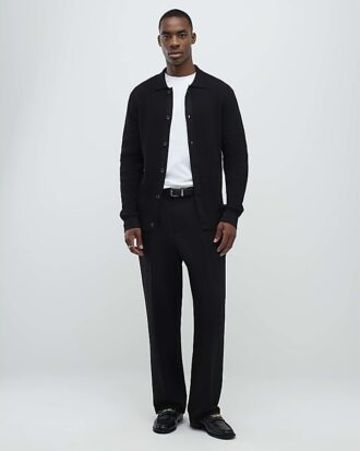 Vit slim fit-T-shirt