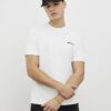 Vit slim fit-T-shirt med struktur från Ame Saint