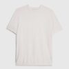 Vit stickad T-shirt