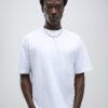 Vit T-shirt i oversized-modell Vit T-shirt i oversized-modell