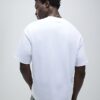 Vit T-shirt i oversized-modell Vit T-shirt i oversized-modell
