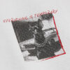 Vit T-shirt med hundmotiv för pojkar