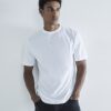 Vit T-shirt med normal passform, 3-pack