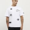 Vit T-shirt med normal passform och MCMXII-märken