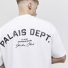 Vit T-shirt med oversized passform från Palais Dept