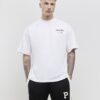 Vit T-shirt med oversized passform från Palais Dept