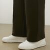 Vita sneakers med cup-sula